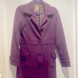 Purple Peacoat